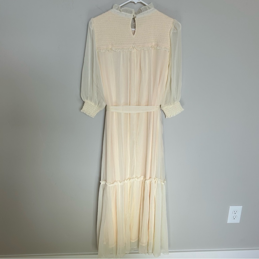 Women’s Listicle Dress, Cream, Large - Picture 4 of 4
